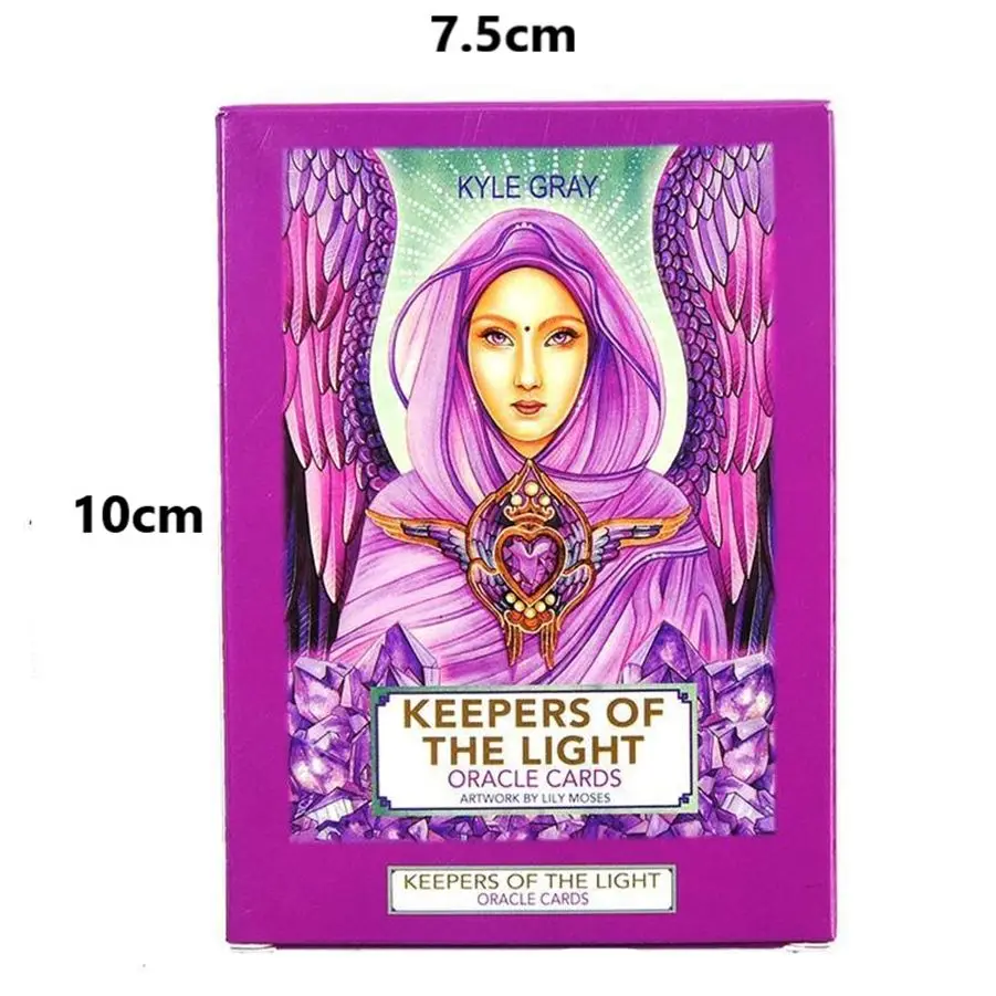 

44 Cards Keepers Of The Light Oracle Cards Game Leisure And Entertainment Board Game Cards Birthday Party Divination Card