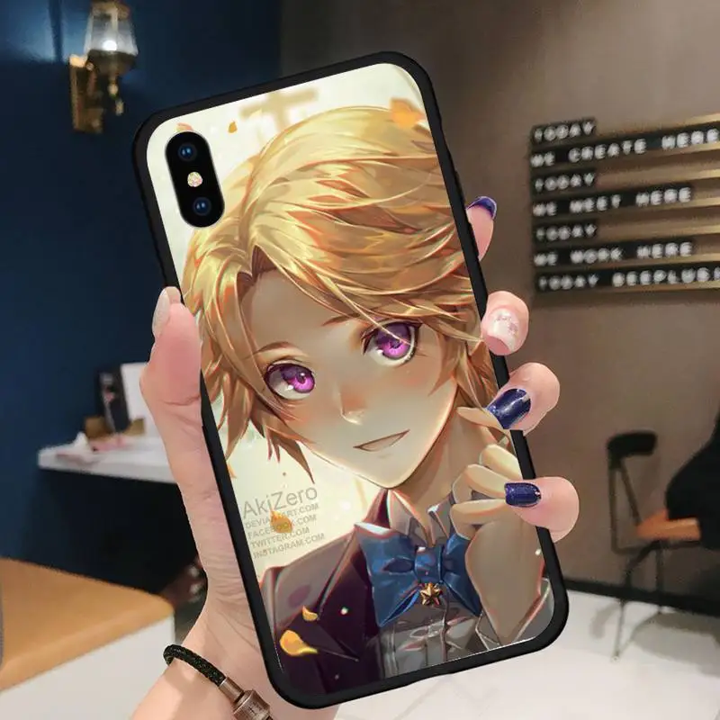 

Yoosung Mystic Messenger anime Phone Case for iPhone 11 12 pro XS MAX 8 7 6 6S Plus X 5S SE 2020 XR