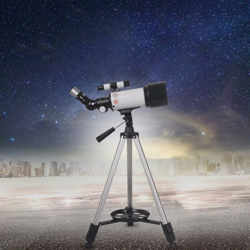 Высокомощный астрономический телескоп с треногой низким ночным видением
