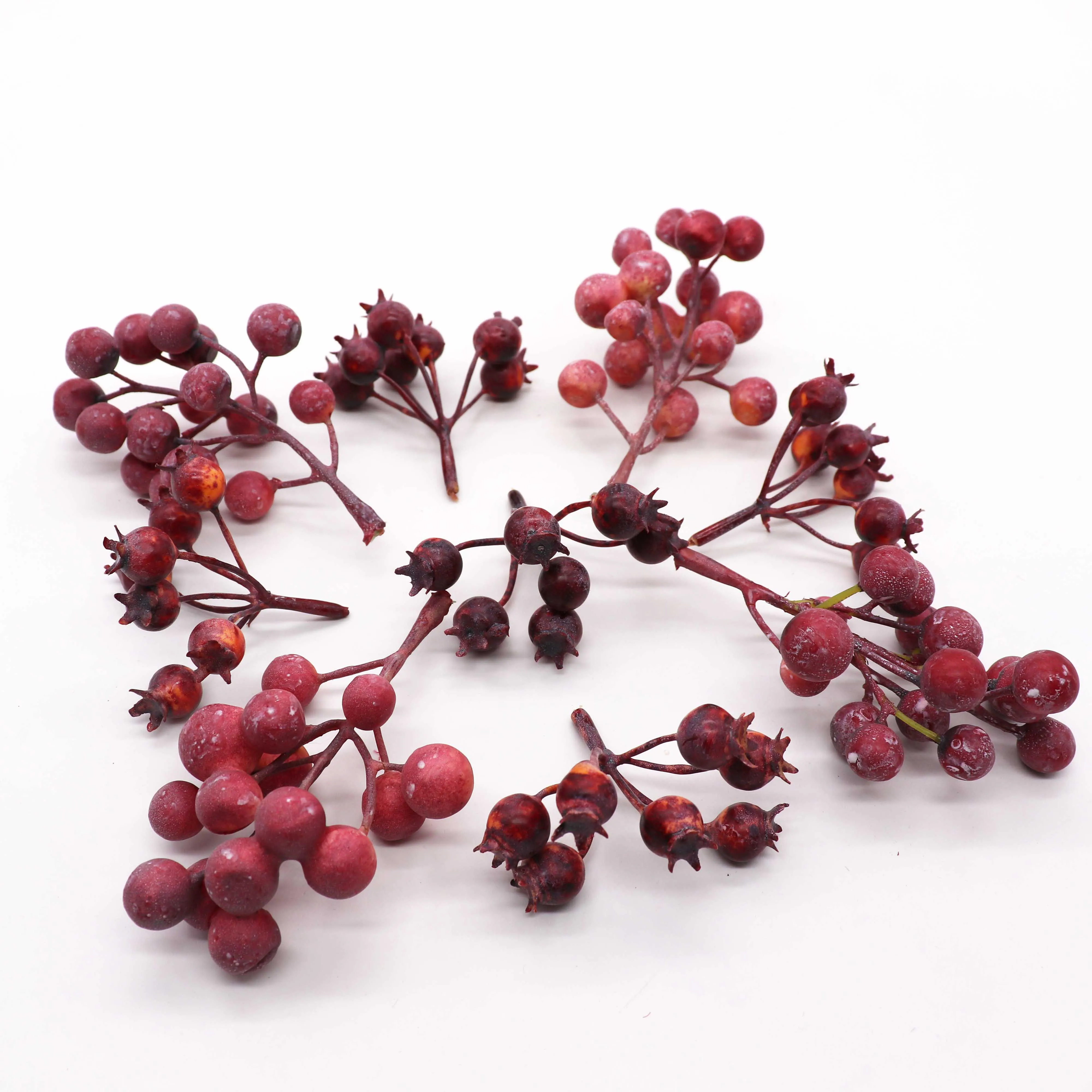 1 шт. (6 7 головок) мини искусственные фрукты ягоды свадебный букет Рождественское