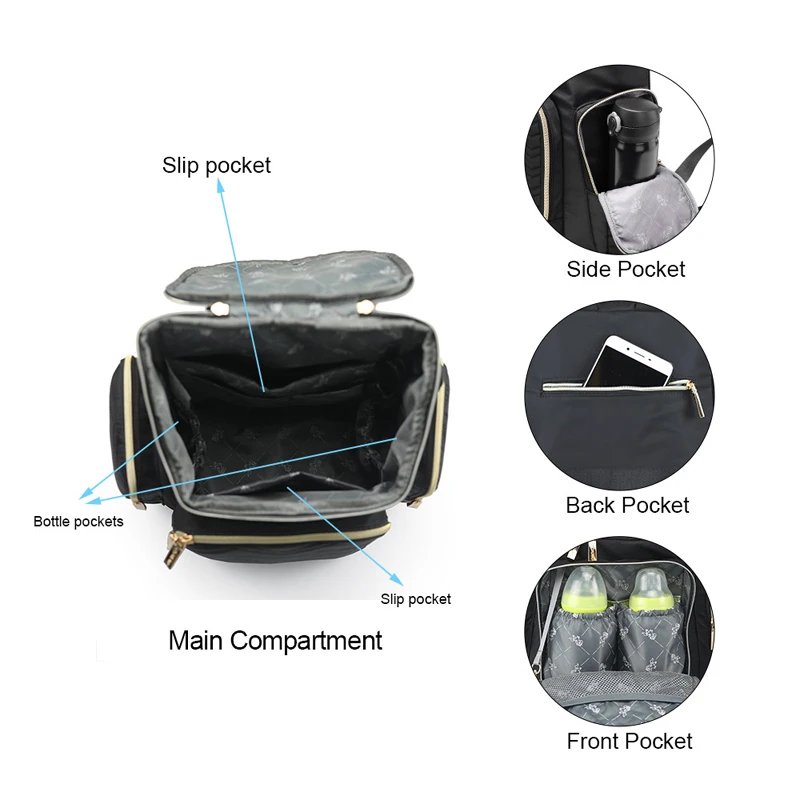 Новинка унисекс большая вместительность водонепроницаемый детский подгузник