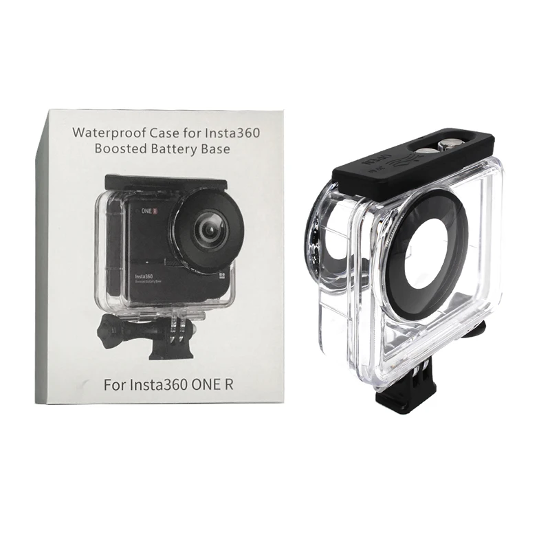 

Diving Case for Insta360 ONE R Boosted Battery Base Waterproof Housing Protective Box Shell 360 Panoramic Camera Accessories