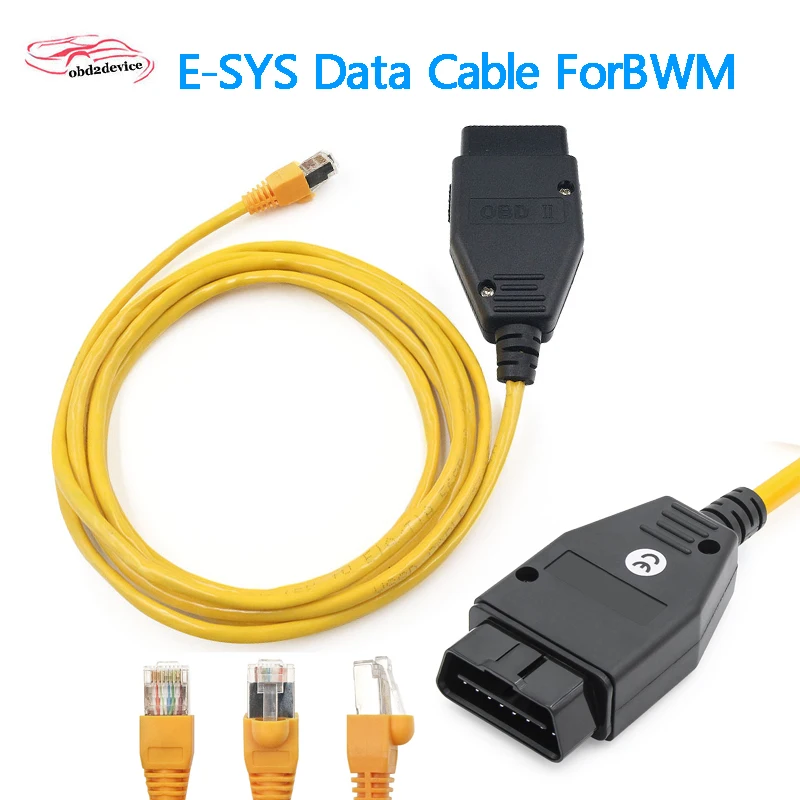 Новый ESYS кабель для передачи данных 3.23.4/ V50.3 Forbmw ENET Ethernet OBD2 Интерфейс E SYS ICOM