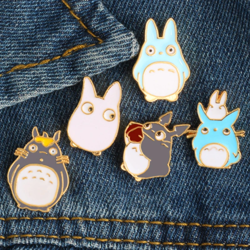 Япония мультфильм милый пингвин булавки эмаль броши для женщин ювелирные