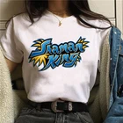 Женские футболки, футболки с рисунком шамана короля, кавайные футболки с японским аниме унитазом, обтягивающие футболки Hanako Kun, Женская забавная мультяшная футболка Inuyasha