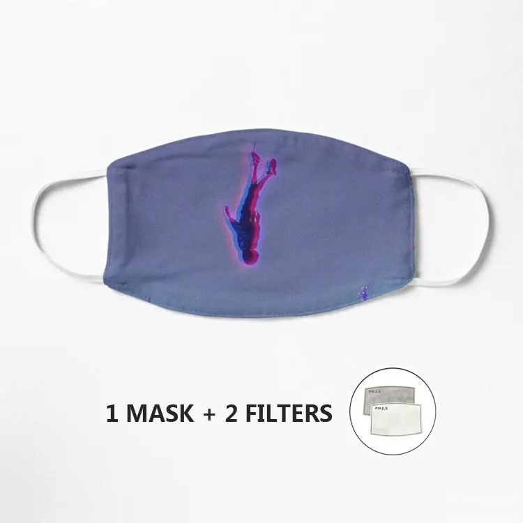 

Эстетика Vaporwave маска для лица многоразовая коврик фильтр активированного угля загрязнения Пижама для детей и взрослых, маска для лица