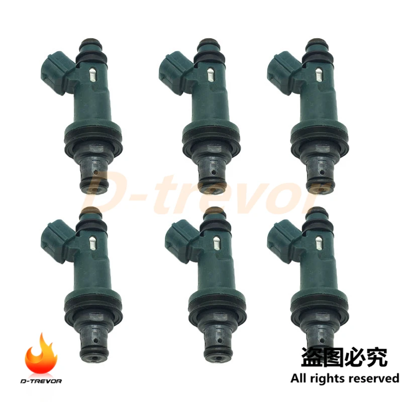 6 шт. топливный инжектор 23250 0A010 20020 для Toyota Avalon Camry Sienna Lexus ES300 RX300 3.0L|Топливный