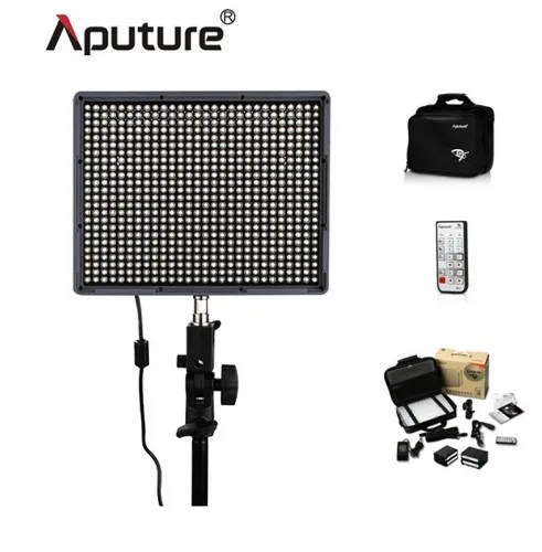 

Aputure Amaran HR672W Светодиодная лампа для фото-и видеосъемки CRI95 + 672 Светодиодная панель регулировка яркости с беспроводным пультом дистанционног...