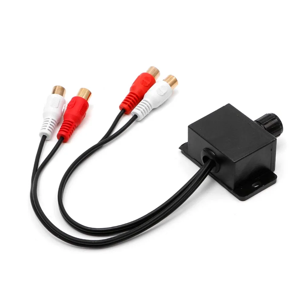 Interior Accessories Mini Bass Boost Level Audio Amplifier Stereo Adapter Remote Digital Volume Control Car Universal Knob | Автомобили и