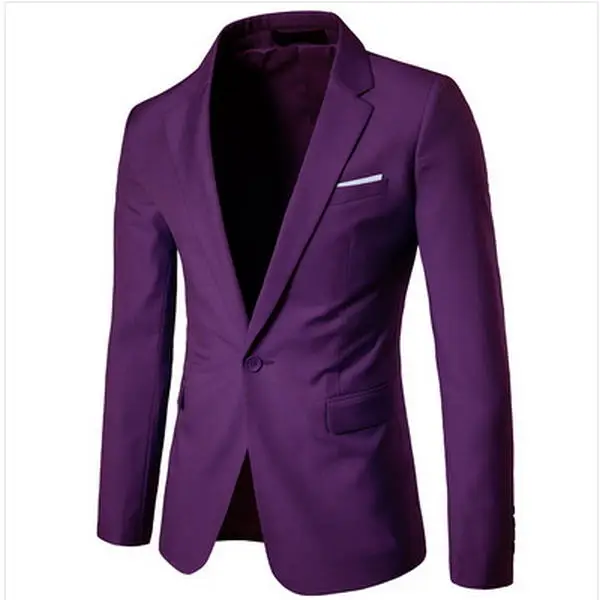 purple Новинка 6XL мужская одежда большого размера, свадебное платье, высокое качество, Мужская одежда, деловая, официальная, костюм из 3 предметов(пиджак+ брюки+ v - Цвет: purple