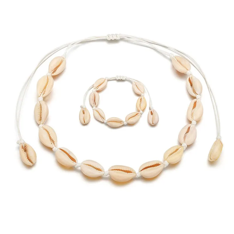Collier Choker Sea Shell Necklace Kolye Arrival Collares 2021 Vsco Moana Sautoir Handmade Clavicle Chain Colar Women And Men | Украшения и