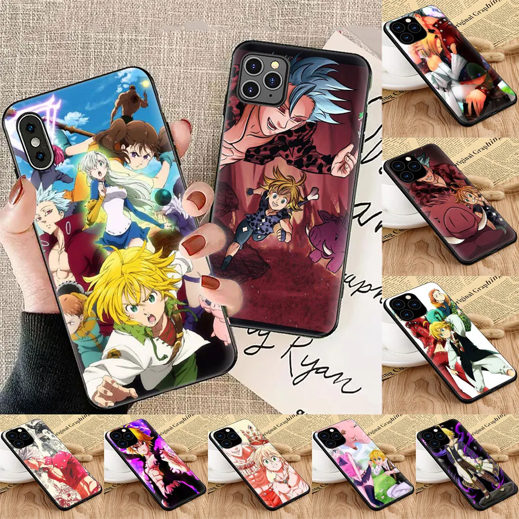 Nanatsu No Taizai Мягкий силиконовый чехол для телефона iPhone 5 6 7 8 11 5S 6s Plus X XS XR Max