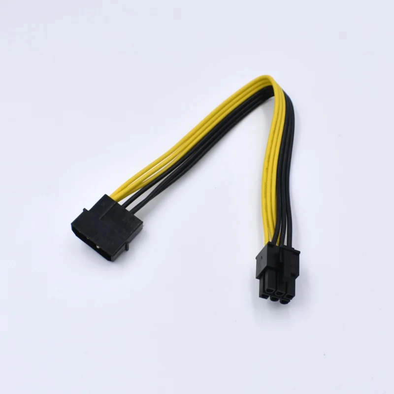 Кабель адаптер Molex IDE с 4 контактным штекером на 6 контактный разъем питания для