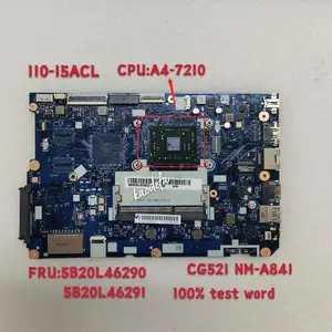 cg521 nm a841 110 15acl lenovo laptop motherboard cpu a4 7210 ddr3 fru 5b20l46290 5b20l46291 100 test work free global shipping