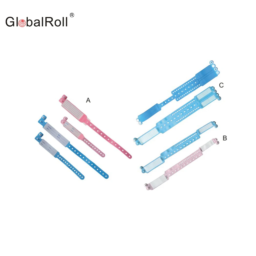 

adult wirte insert type hospital patient medical id bracelets