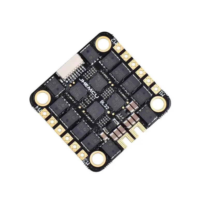 

RCtown 30.5x30.5mm JHEMCU BL32-55 55A 3-6S BLheli_32 32Bits DShot1200 4In1 Brushless ESC for RC Drone FPV Racing