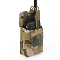 wosport molle hunting sack tactical bag airsoft talkie walkie talkie for military cs paintball fighters in open air accessories
