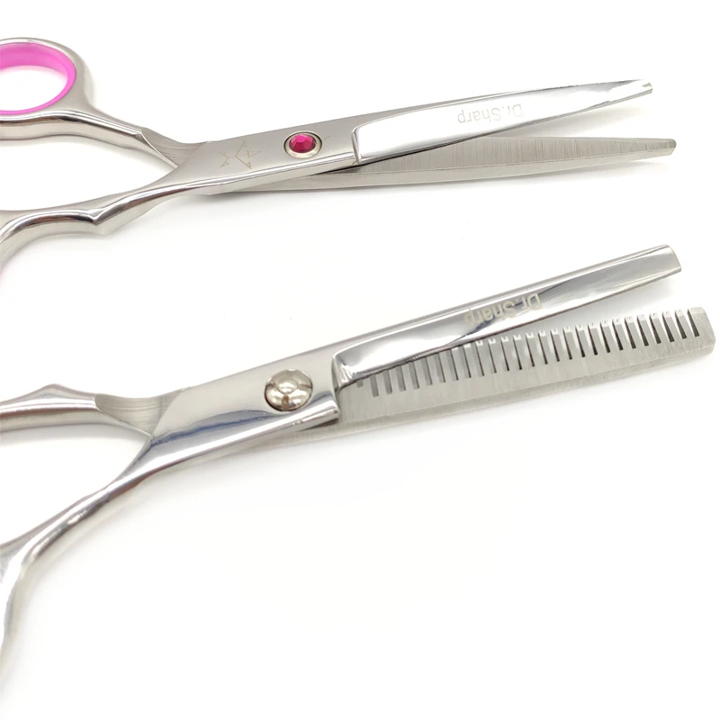 6 дюймов Япония 4cr Профессиональные парикмахерские ножницы наборы инструментов