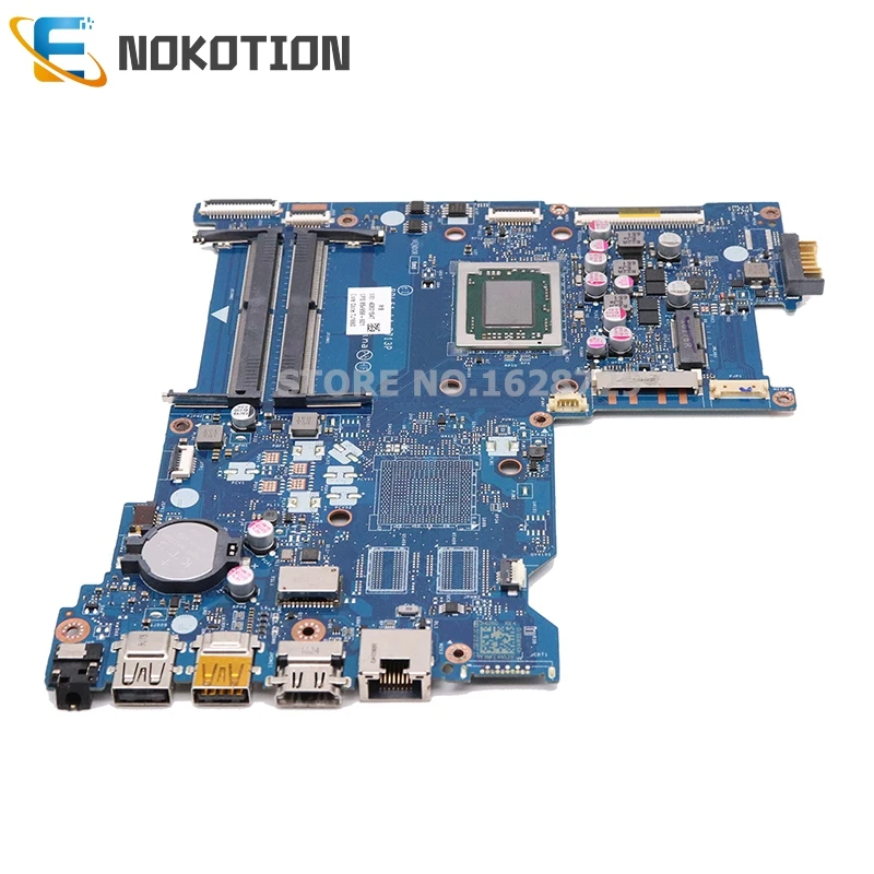 NOKOTION 854958-601 854958-501 854958-001 LA-D713P материнская плата для HP 15-BA 15Z-BA Материнская ноутбука