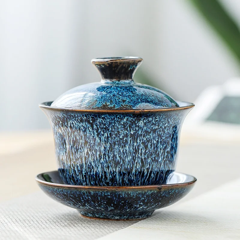 1 шт. "Китайский кун-фу" Gaiwan комплект Керамика Чай посуда наборы Чай комплект Керамика Чай горшок Чай набор гайвань комплект Чай чашек Чай церемонии