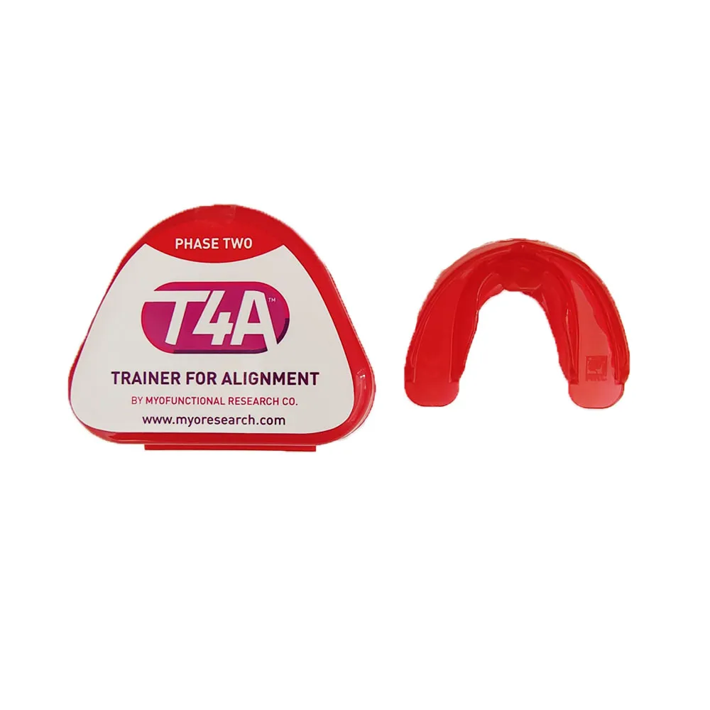 Original Myofunctional T4A T4A hard Red Teeth Orthodontic Trainer