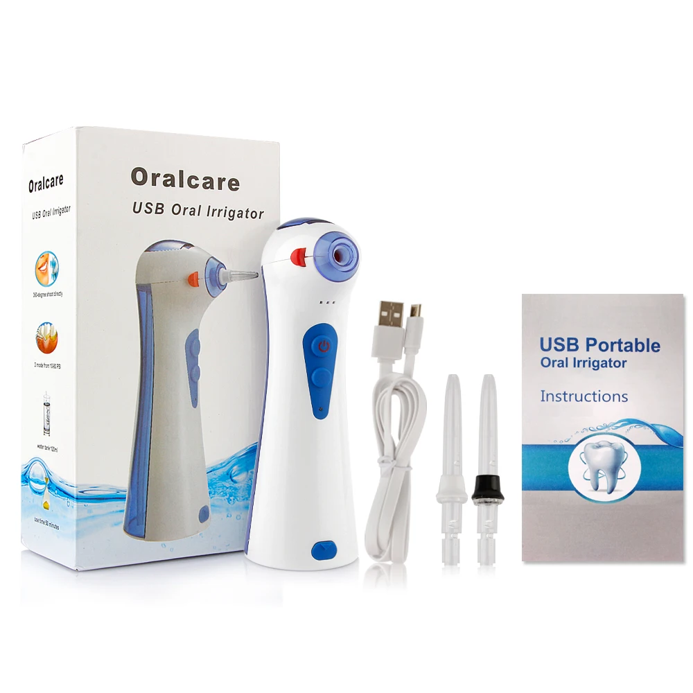 USB Перезаряжаемый зубной водный Флоссер Электрический ирригатор для полости рта