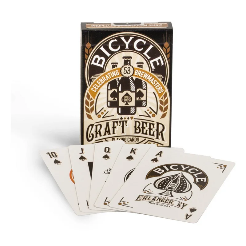 Ремесленные пиво игральные карты Новые покерные для волшебной коллекции