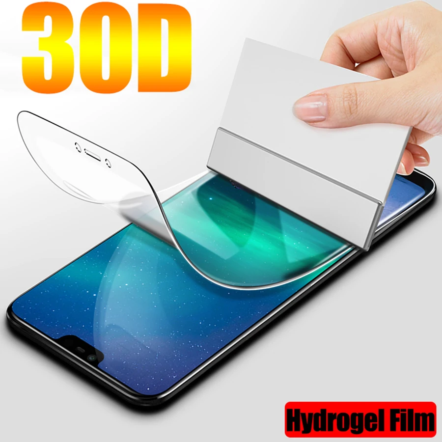 

999D Anti-Burst Hydrogel Film For Meizu M8 M6 M5 Note M8C M6T M6S M5S M5C Screen Protector Note 8 9 X8 V8 C9 Pro Clear