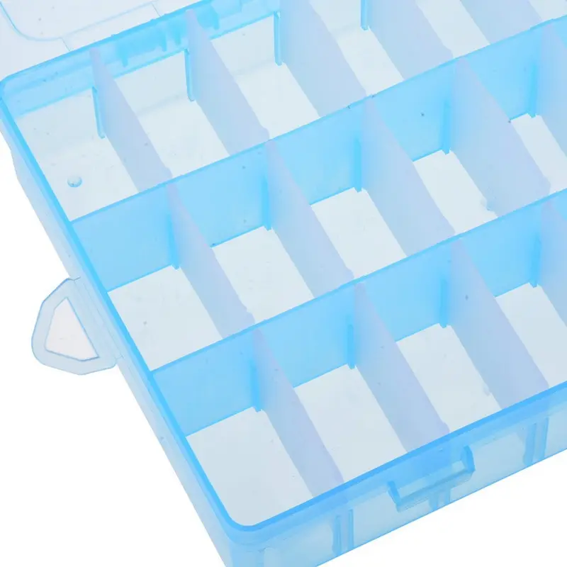

Portable 24 Grids DIY Tools Packaging Box Electronic Components Screw Removable Storage Screw Jewelry Tool Case Colorful Plastic