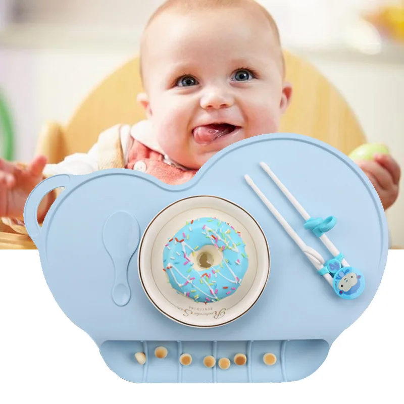 Waterproof Cloud Shape Placemat Children Kids Dish Plate Mat Heat Insulation Food Grade Silicone Bowl Pad Kitchen Gadget | Дом и сад