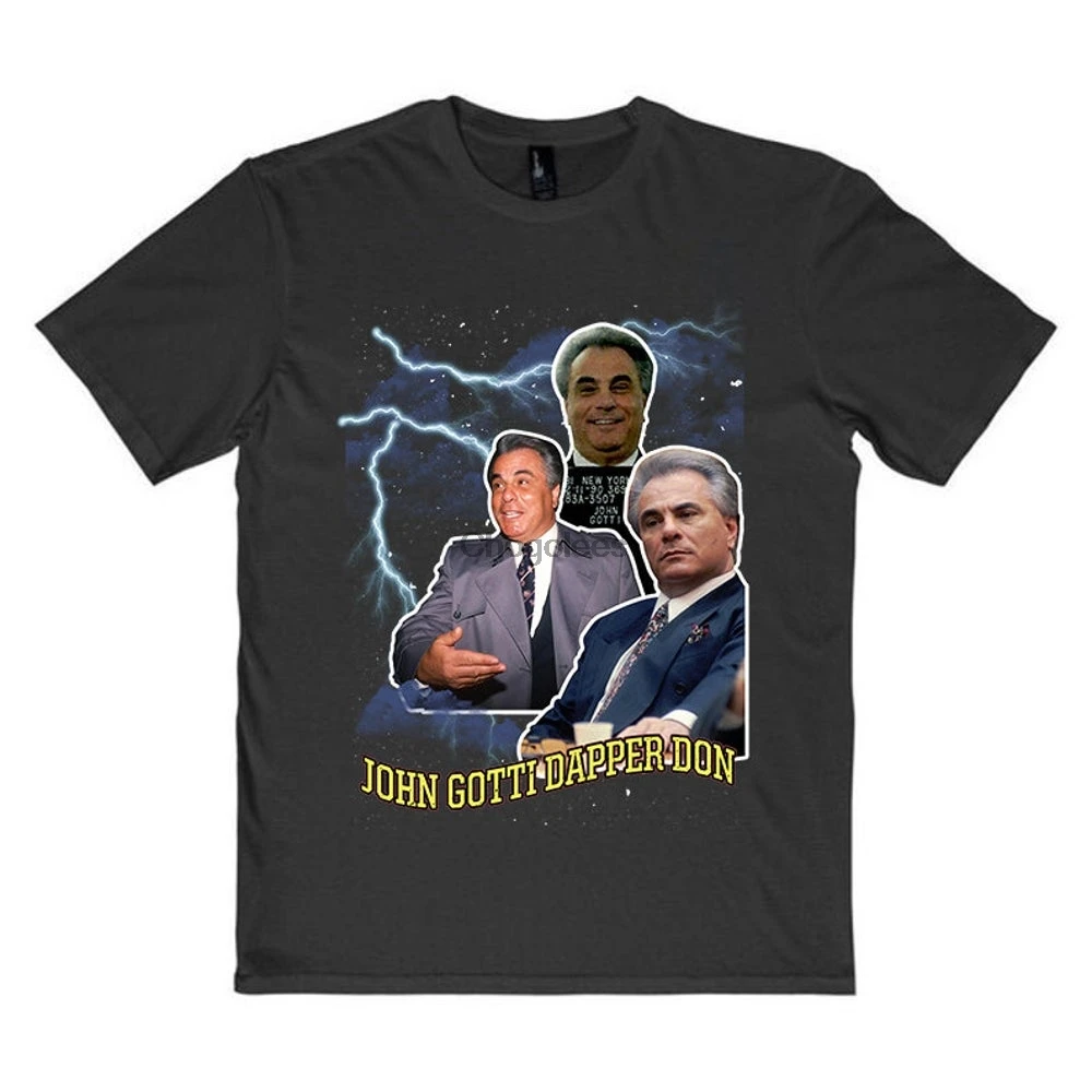 Забавная Мужская футболка в винтажном стиле черного цвета с изображением Джона