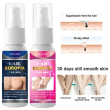 Powerful Hair Removal Cream Spray Body Hair Depilatory Beard Bikini Legs Armpit Permanent Painless Hair Remover Spray Man Women (4)
