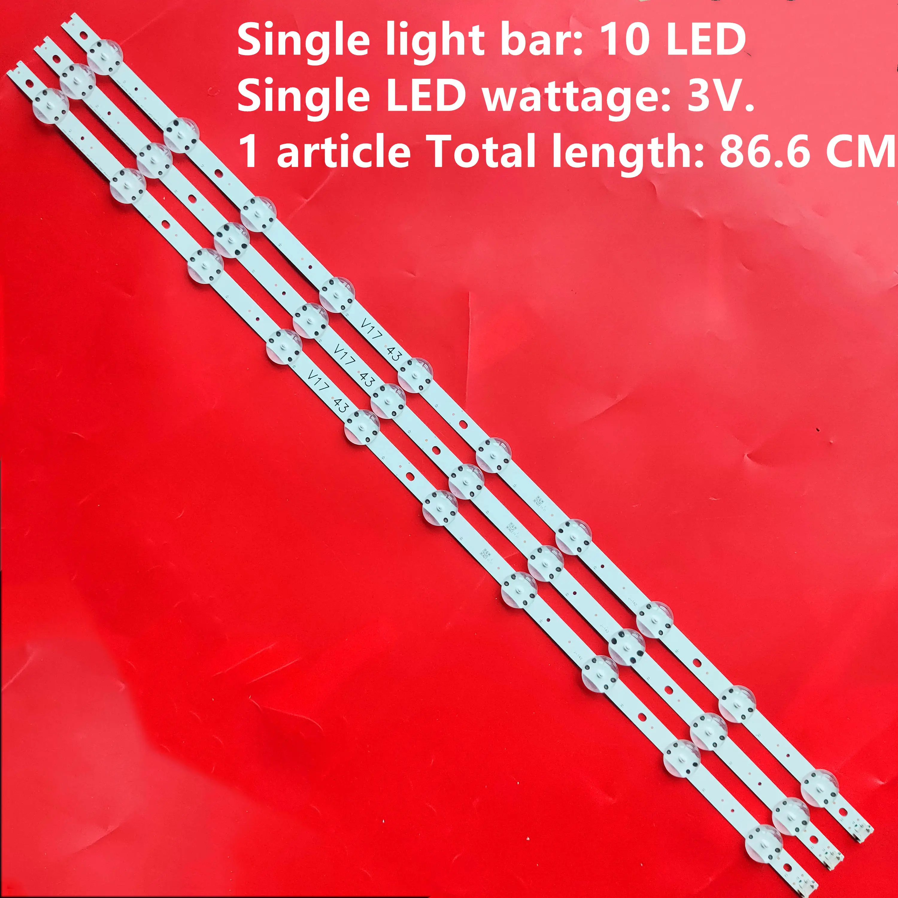 Лента для подсветки ЖК телевизора lg43 дюймовый 43VH6100 CB 6916L 2867B 2867A 2867G V17 43 100%