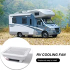 Вентилятор вентиляции 12 В, боковой выход, однонаправленный, пыленепроницаемый, бесшумный, для фургона, фургона, кухни, ванной комнаты