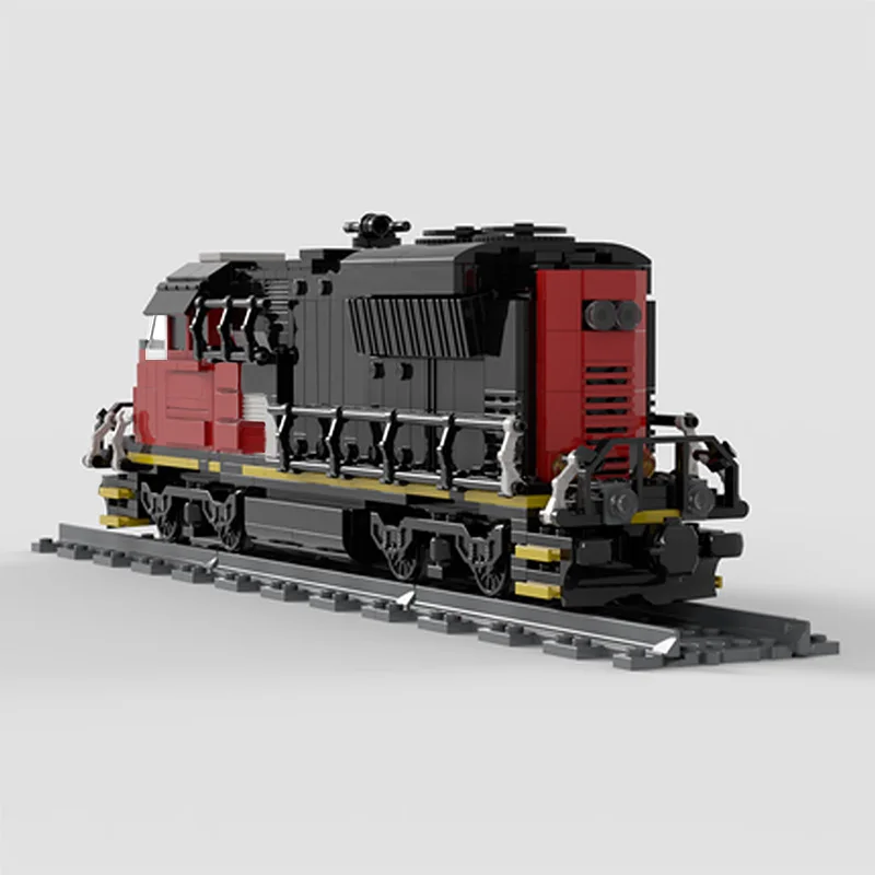 Мпц высокое Скорость поезд SD70M-2 CN строительные блоки трек высокотехнологичное