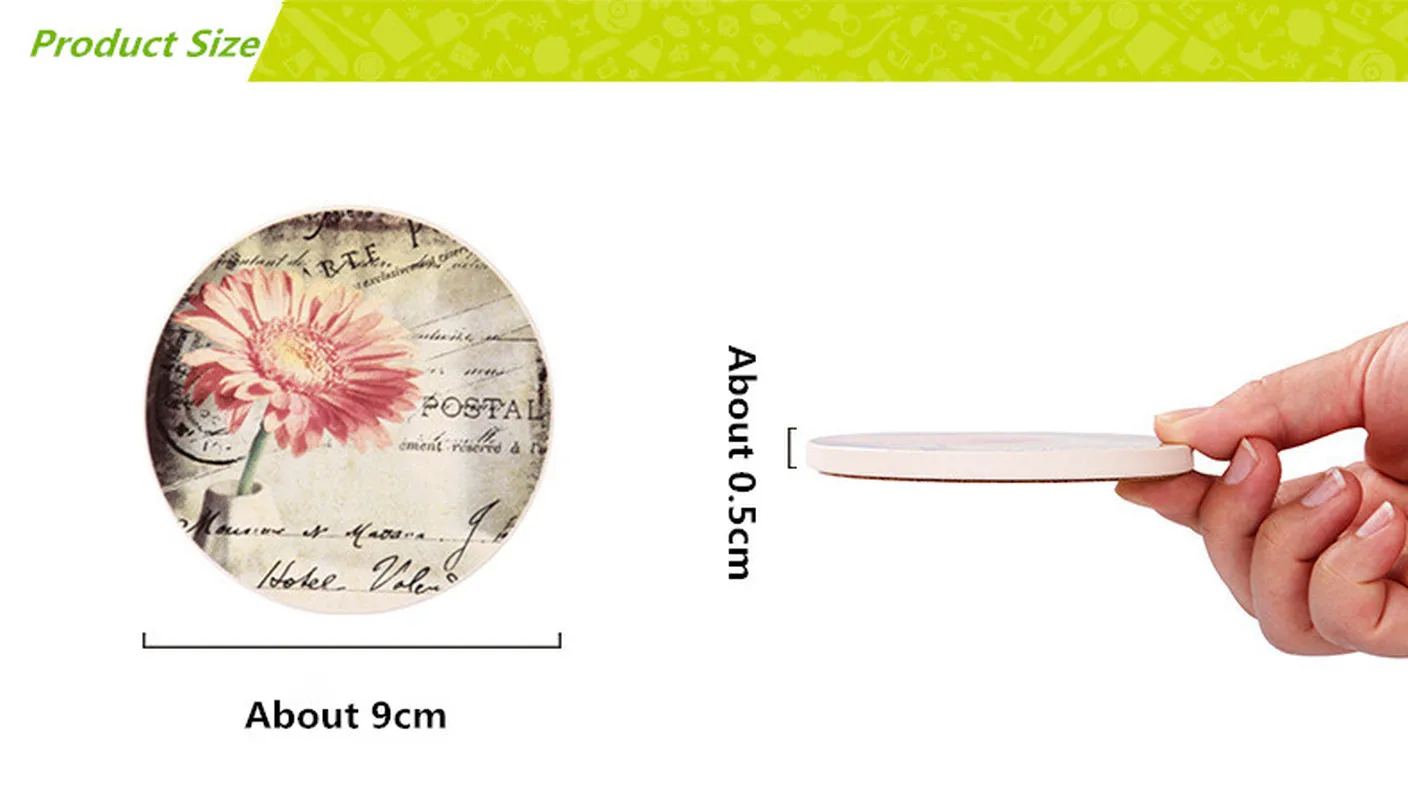 4 шт в европейском стиле обеденный стол кружка Нескользящая керамическая садовая