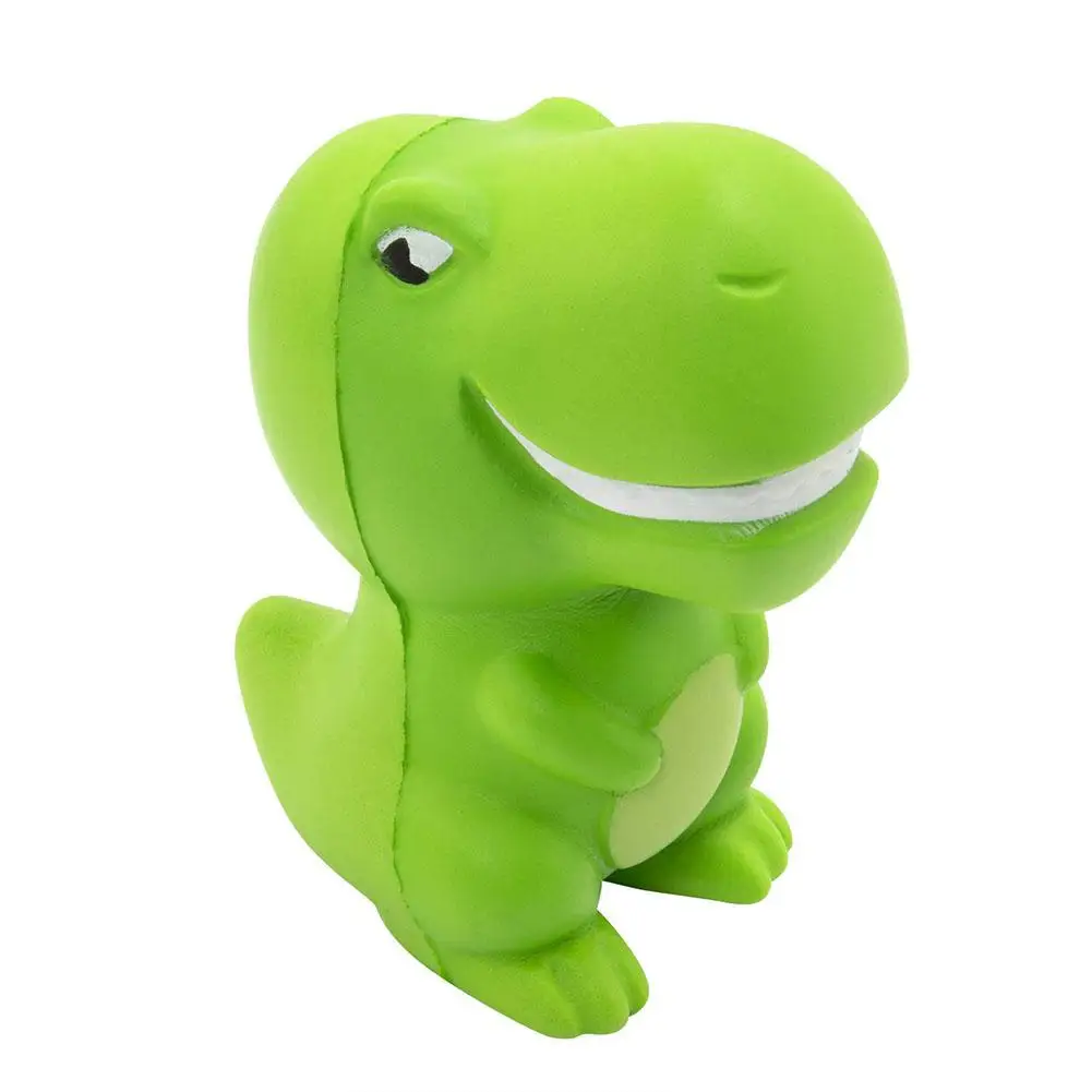 3 шт./компл. набор мягких игрушек Милая панда + динозавр акула медленно растет