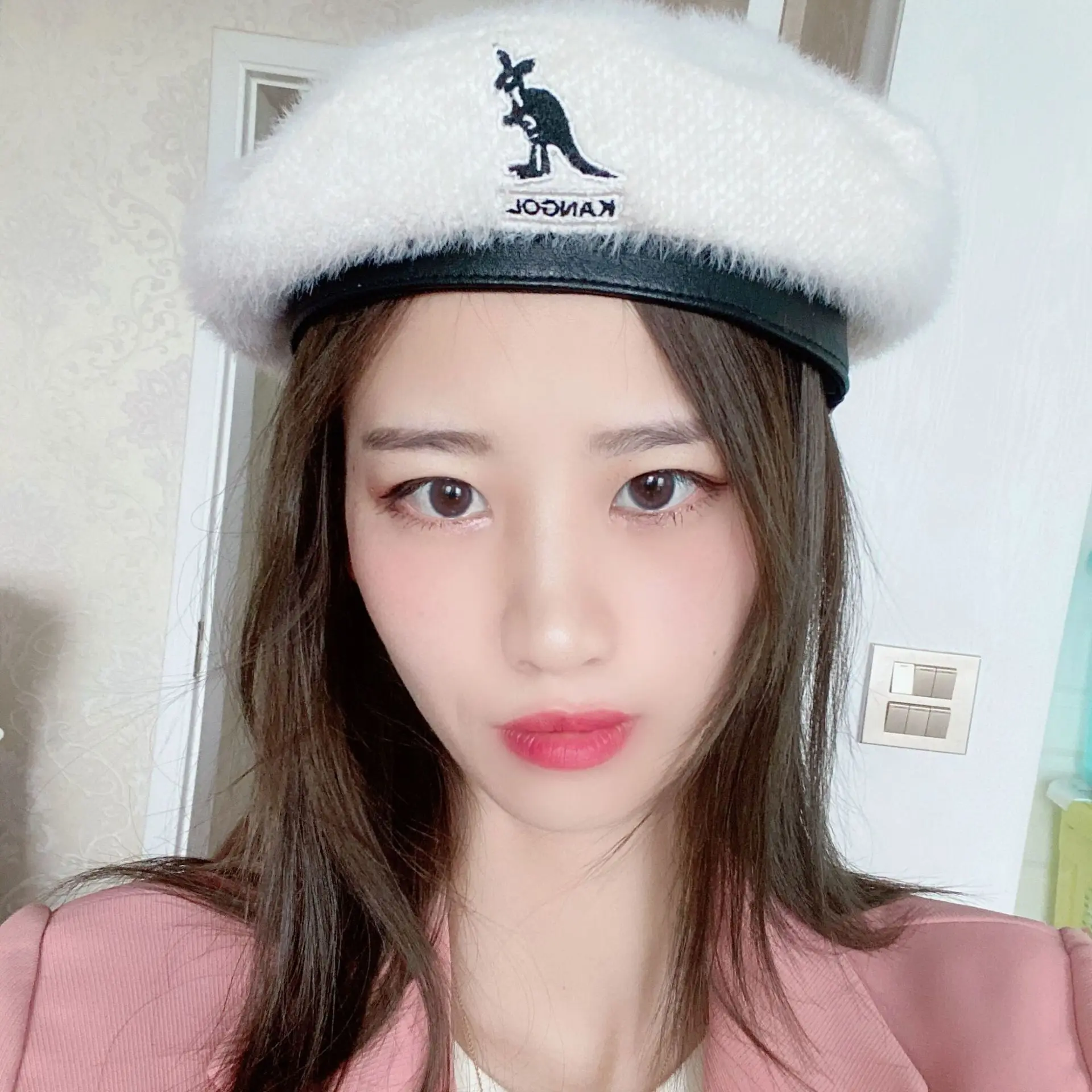 Женский берет кенгуру в стиле ретро Осень зима|Женские береты| |