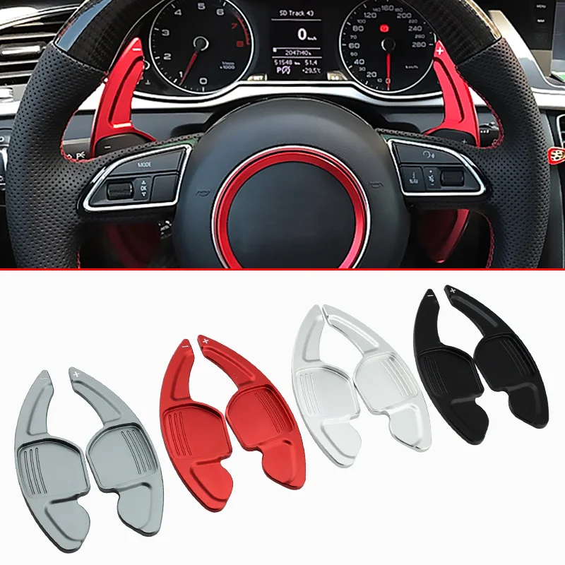

Steering Wheel Paddle For Audi A3 A4 B8 A5 A6 C7 A7 A8 D4 Q3 Q5 TT Gear Shift Extension Interior Accessories