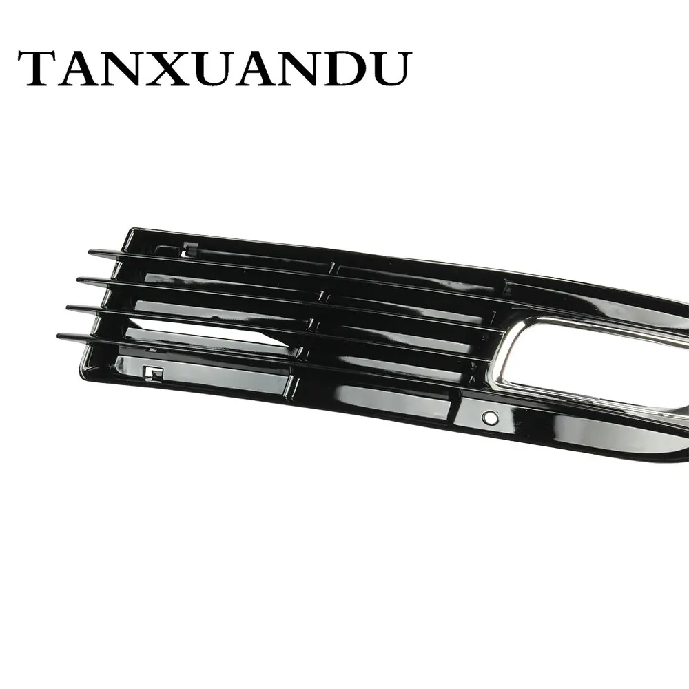 Пианино краска хром передний бампер Нижняя противотуманная фара гриль решетка