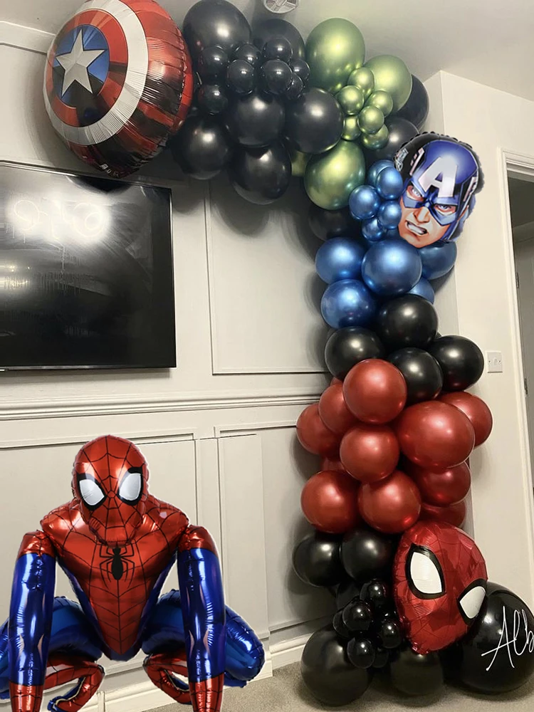 A9TEN Spiderman Plush Toys for Kids 10 Inch Superhero Stuffed Plushie Dolls Gift for Boys Children 