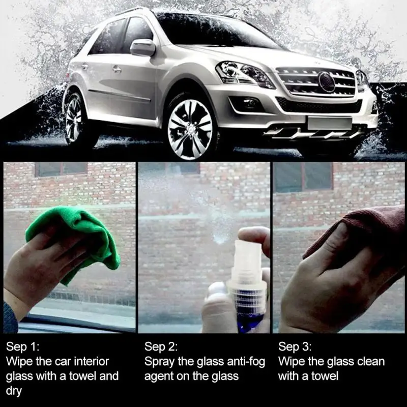 Новинка 2020 агент против запотевания салона автомобиля для удаления окон