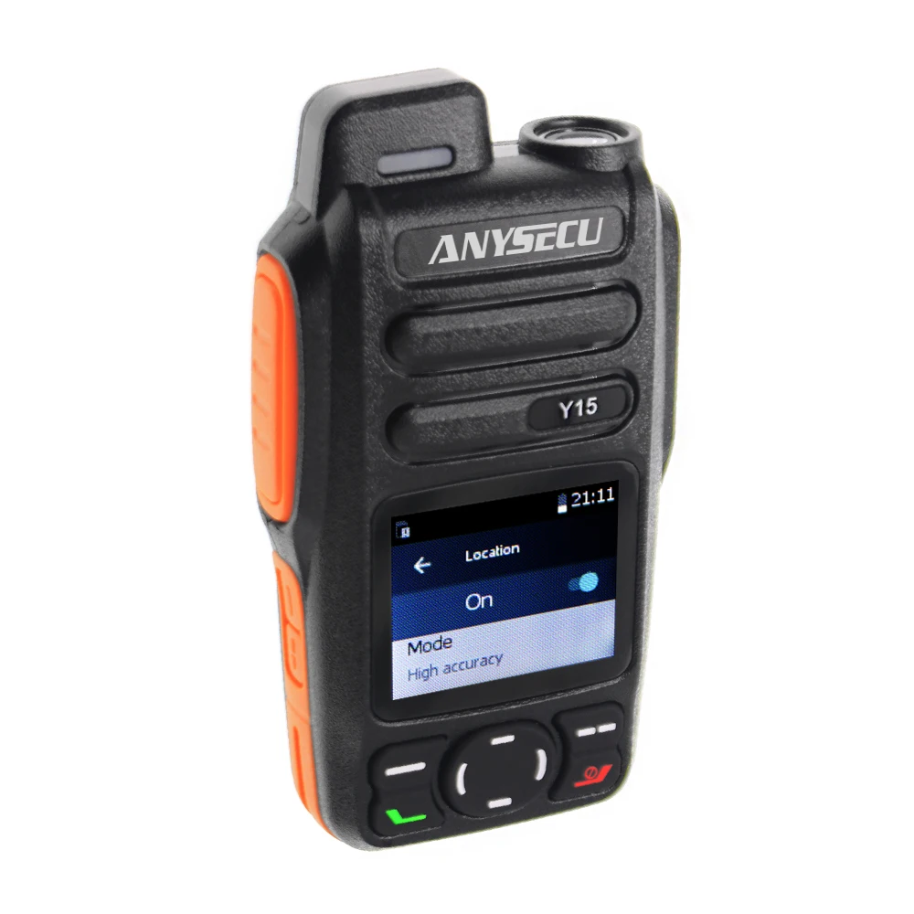 Anysecu Y15 4G Network Radio 4000mAh Android 5.1 Smart phone POC LTE/WCDMA/GSM Walkie Talkie Work with Zello | Мобильные телефоны и