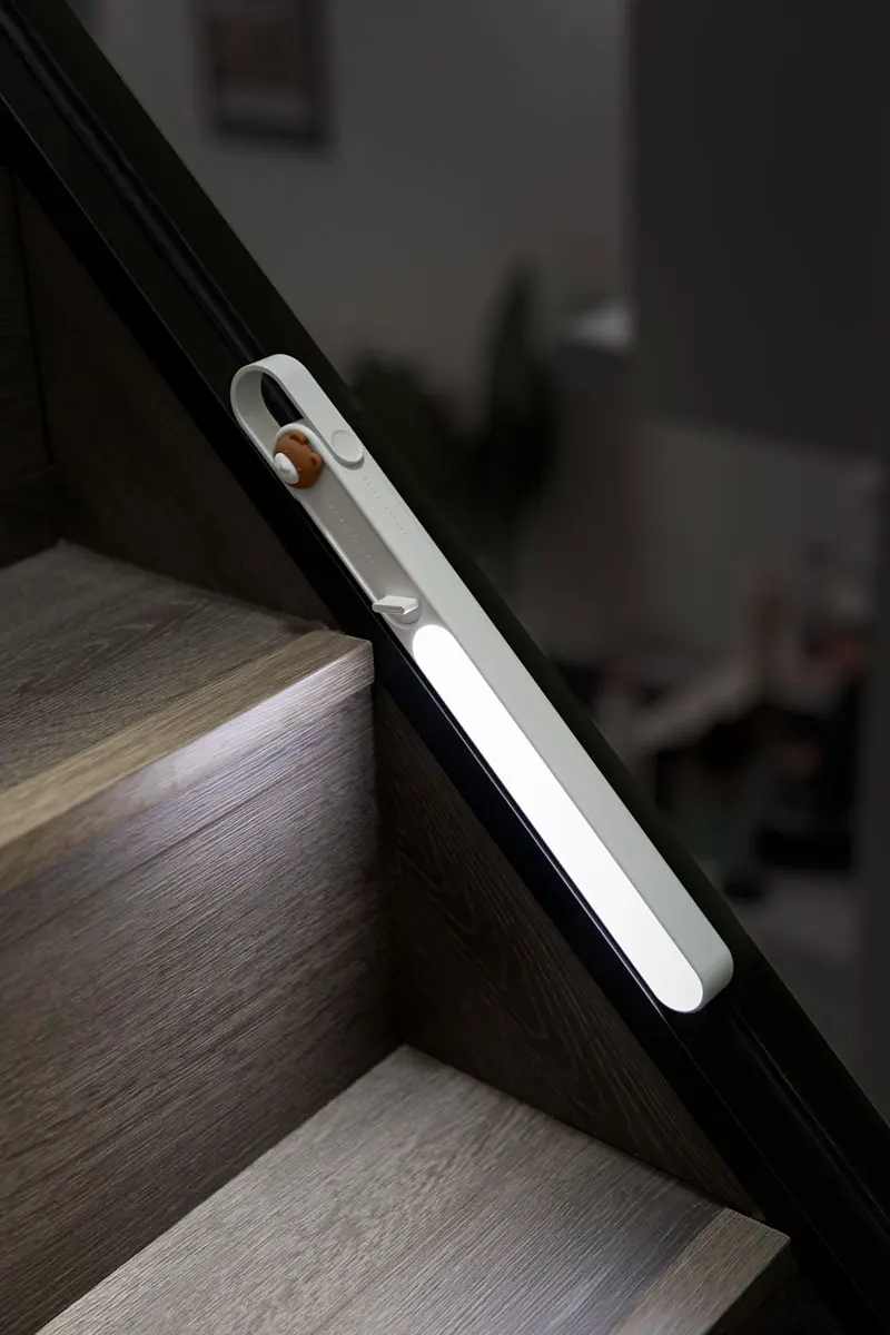 

LED Wall Light USB Rechargeable Magnetic Night Light Student School Dormitory BedRoom Adjustable Brightness Portable Wall Lamp