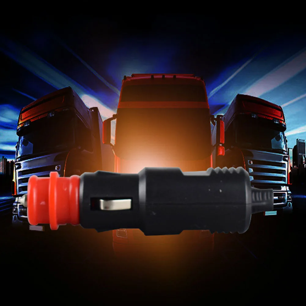 

Electronic Safety Socket Car Plug Tools Connector Adapter Accessories Power Motorcycle Charger Universal Conversion ABS Auto