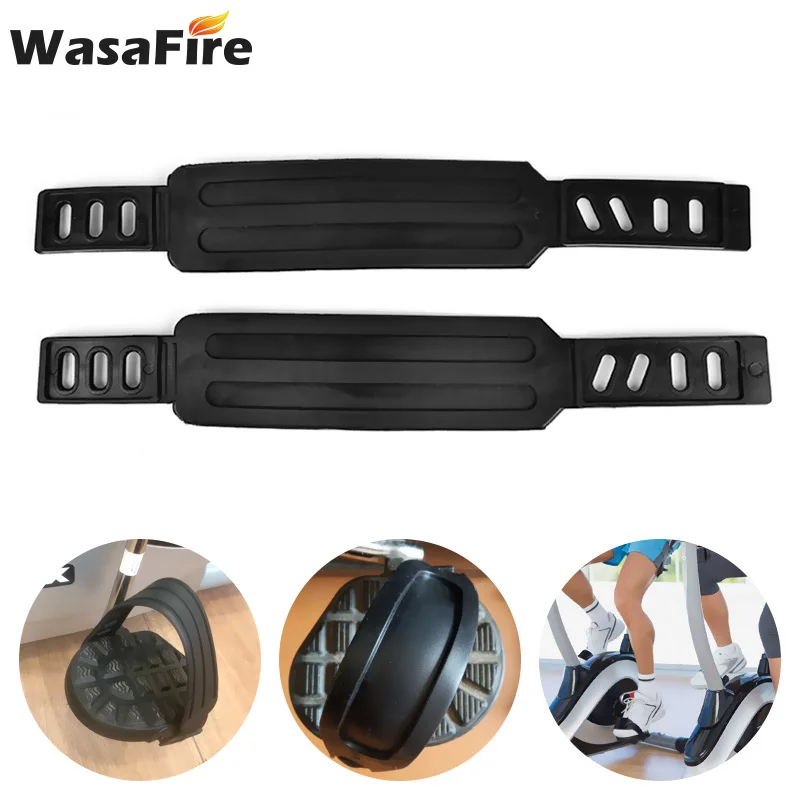 

1 Pair Exercise Bike Belts Bicycle Pedal Straps Generic For Most More Stationary Cycling Fix Bands Tape Fitness, Dropshipping