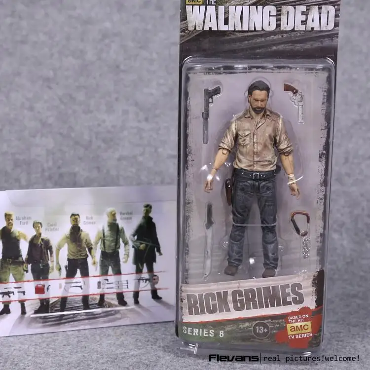 AMC TV Series The Walking Dead Abraham Ford Bungee Walker Rick Grimes Governor PVC Action Figure Collectible Model Toy | Игрушки и хобби