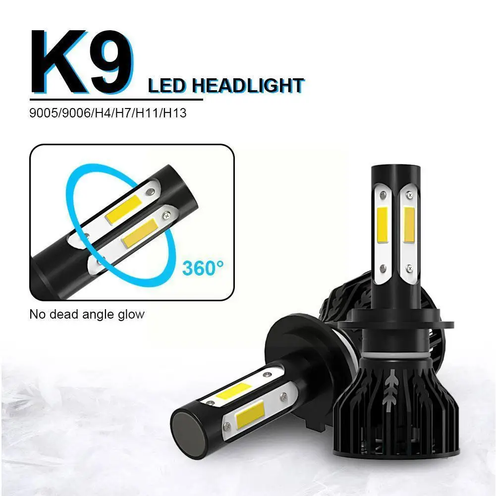 

2pcs Led Car Headlight H7h11 3000k/6000k/8000k Car Car 24v Low Lights Bulbs Haedlight Fog 12v + Beam F7c5