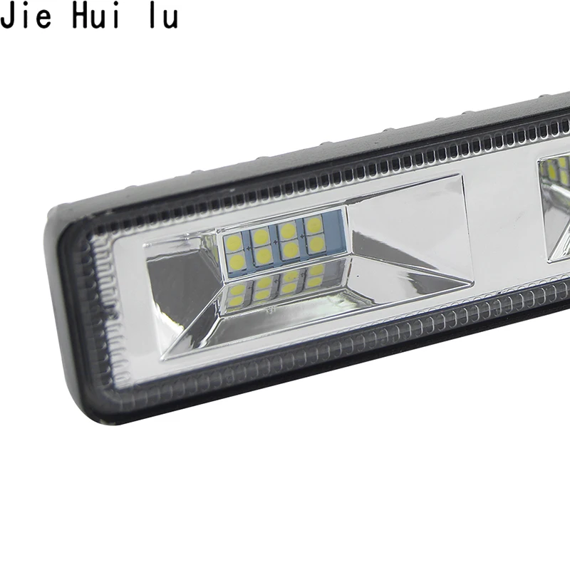 45 Вт 6 дюймов DRL светодиодный рабочий светильник бары луч мотоцикл внедорожника SUV