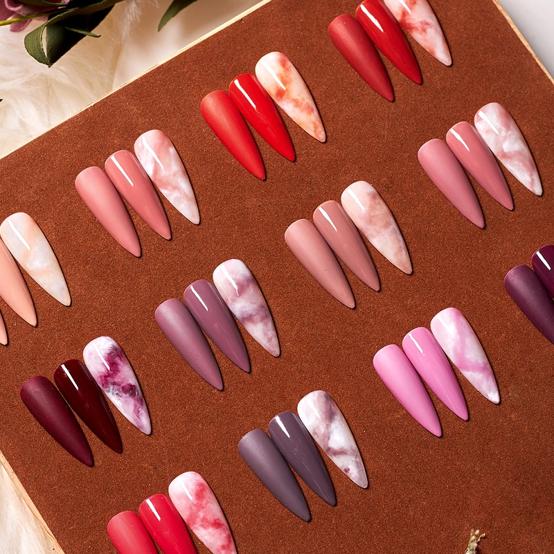 RBAN NAIL 8ml Pure Color Nail Gel Matte Blooming Effect UV Lacquer Semi-permanent Long Lasting Sock Off Polish | Красота и здоровье